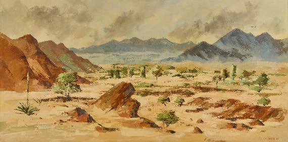 J. C. Crumes, Texas Desert Panorama