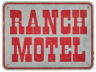 Ranch Motel Sign