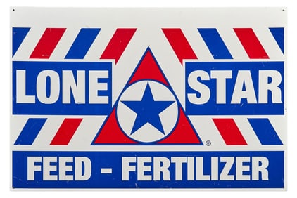 Lone Star Feed Sign