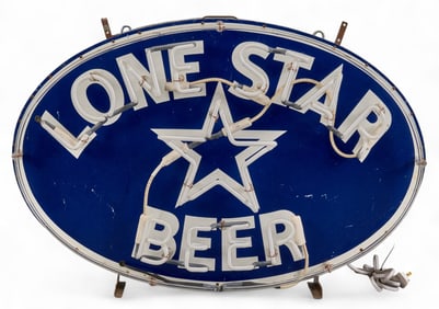 Lone Star Beer Neon Sign