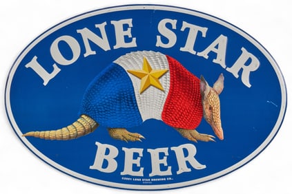 Lone Star Armadillo Sign
