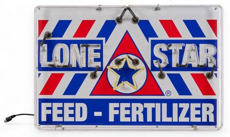 Lone Star Feed Neon Sign
