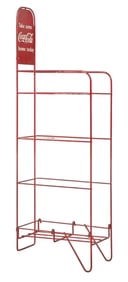 Coca-Cola Metal Display Rack