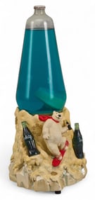 Limited Edition Coca-Cola "Boardin' Bear" Lava Lamp