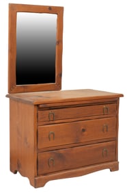 W.R. Dallas Dresser with Wall Mirror
