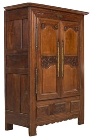 Antique Carved Armoire