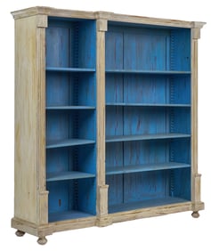 Painted Wooden Bookcase