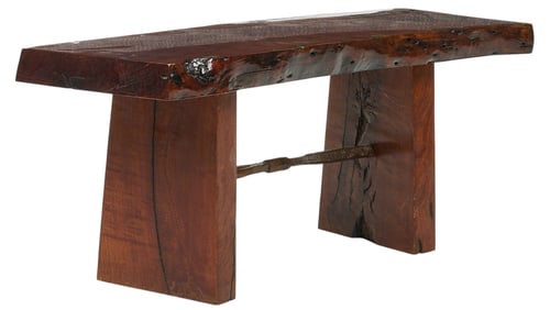 Live Edge Cedar Bench