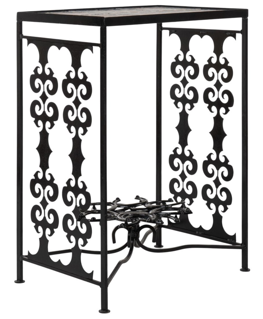 Iron Tile Table (1 of 4)