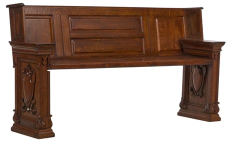 Wooden Pew