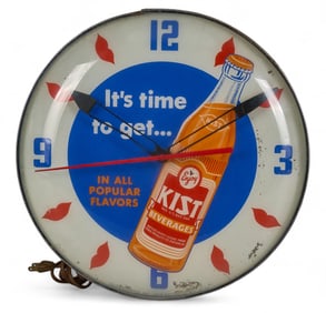 Vintage Kist Soda Backlit Wall Clock