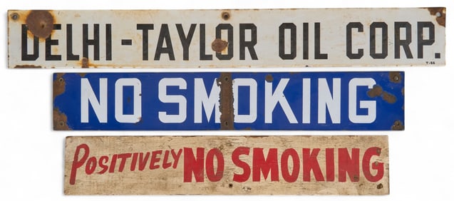 (3) Rustic Signs