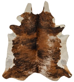 Cow Hide Rug, 8 ft. 4 in. x 6 ft. 8 in.