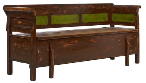 Rustic Storage Bench