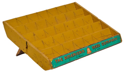 American Seed Co. Display Rack
