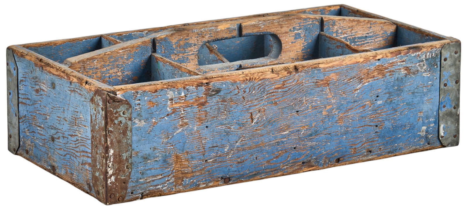 Painted Wooden Toolbox (1 of 4)