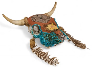 Decorative Cow Skull