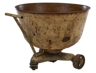 Large Industrial Vat and Base