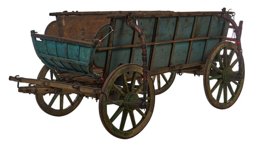 Full-Size 9 ft. Long Rustic Wagon