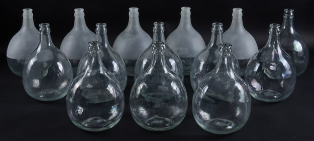 (14) Small Demijohns