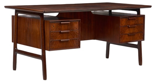 Danish Mid-Century Cantilever Desk
