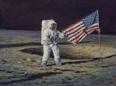 Alan Bean, "Our Reluctant Flag"