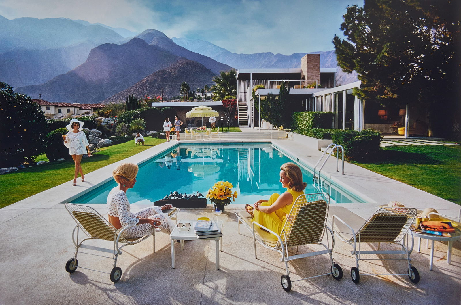 Slim Aarons, "Poolside Gossip" (1 of 6)