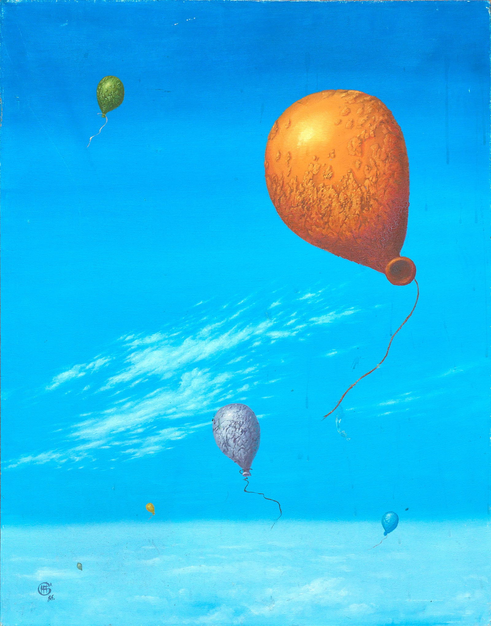 Fernando Garrido, "Balloons", 1986 (1 of 8)