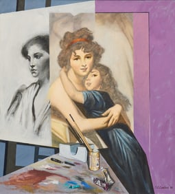 Cecil Casebier, "Homage to Madame Vigee-LeBrun"