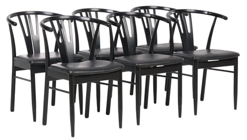 Set of (6) Mid-Century Dining Chairs