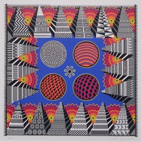 Pedro Friedeberg, "Dreams of Teotihuacan"