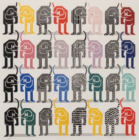 Pedro Friedeberg, "Perros"