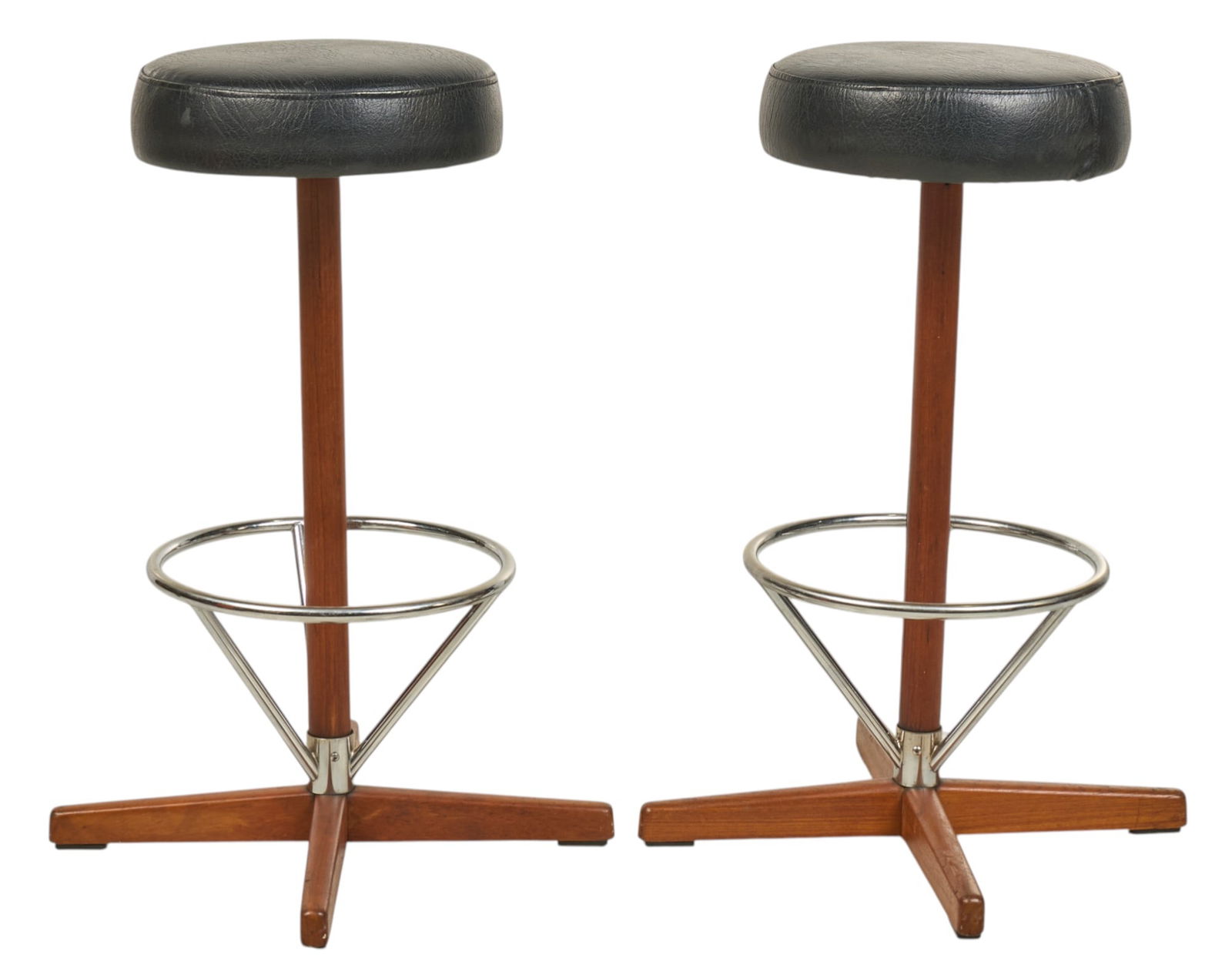 Pair of Dyrlund-Smith (DNK) Bar Stools (1 of 4)