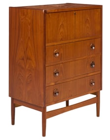 Danish Mid-Century Vanity Dresser