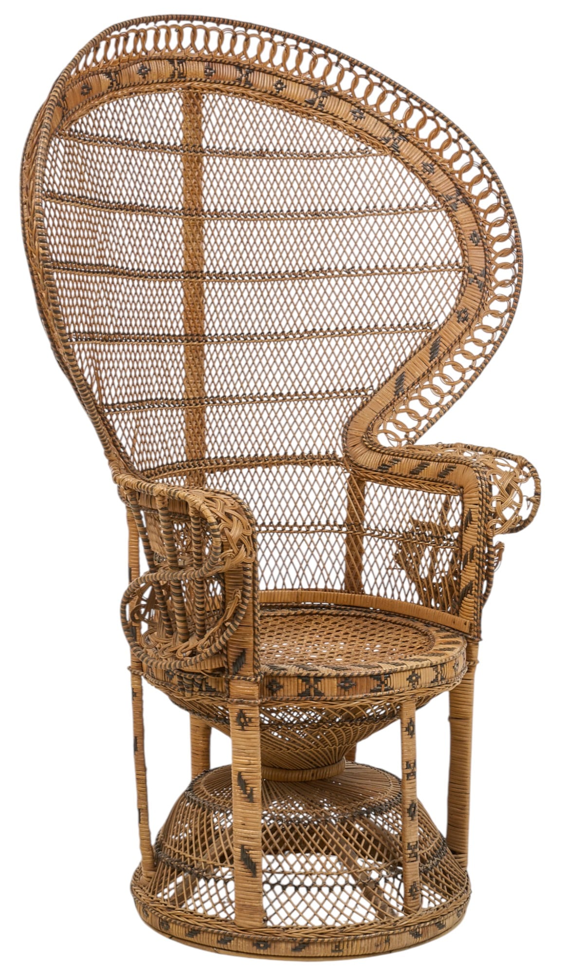 Vintage Peacock Chair (1 of 3)