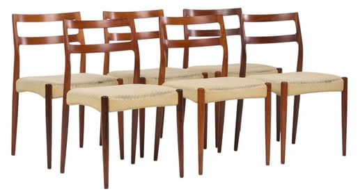 (6) Uldum Mobelfabrik (DNK) Dining Chaits