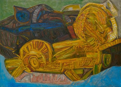 Jose Guadiana, Mid-Century Abstract