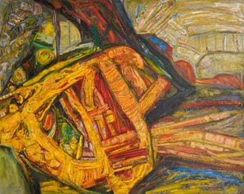 Jose Guadiana, Mid-Century Abstract