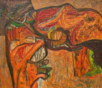 Jose Guadiana, Mid-Century Abstract