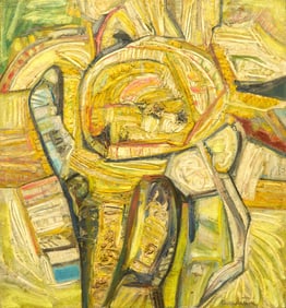 Jose Guadiana, Mid-Century Abstract