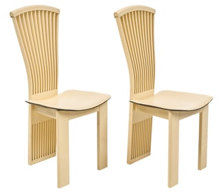 Pair of Pietro Costantini High-Back Chairs