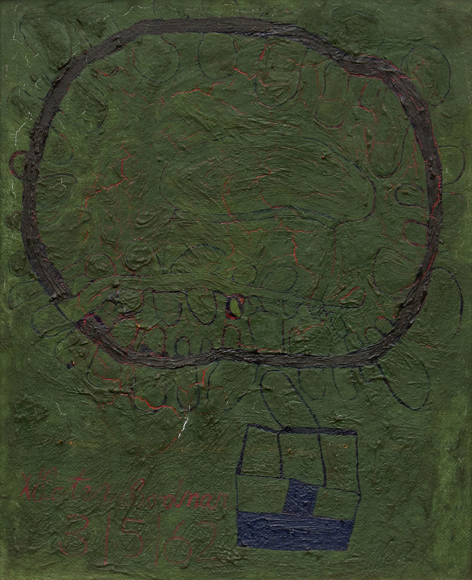 Peter Bodnar, Abstract Work, 1962 (1 of 4)