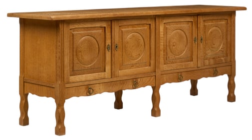 Henning Kjaernulf (DNK) Mid-Century Credenza