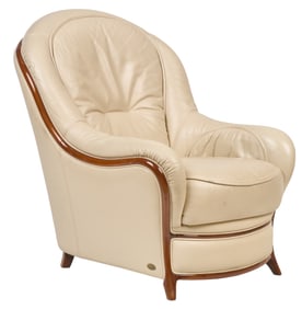 Borzalino (ITA) Leather Chair