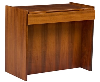 Danish Mid-Century Flip-Top Vanity Dresser