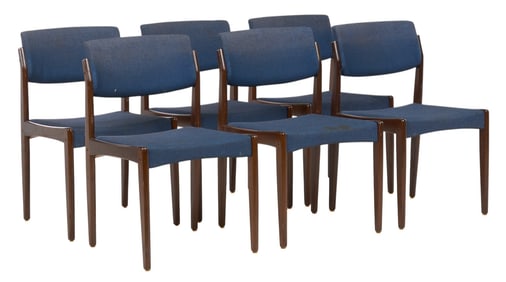 (6) Bramin (DNK) Mid-Century Dining Chairs