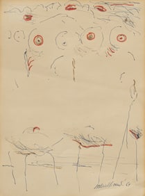 Hiram Draper Williams, Nude Abstract, 1964