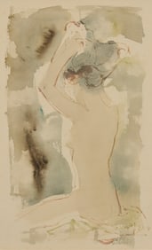 Charles Schorre, Seated Nude