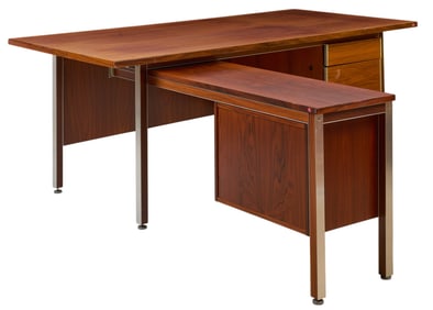 Danish Mid-Century Extending Desk