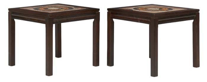 Pair of Danish Mid-Century Side Tables